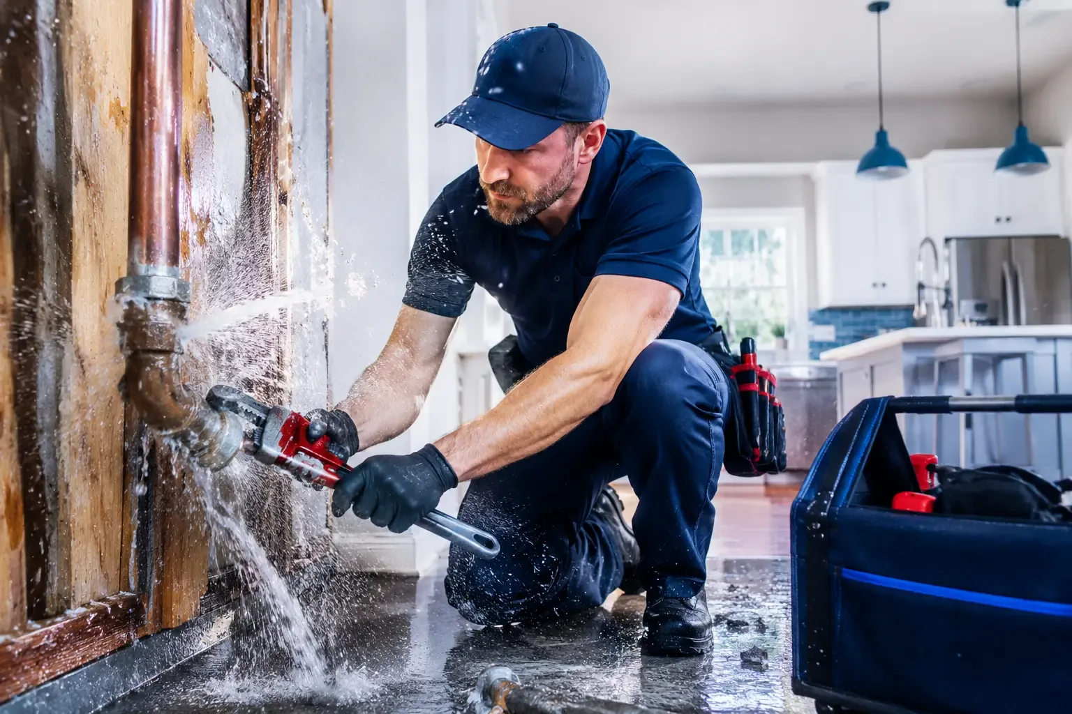Local emergency pipe repair professionals in Rebuck, PA